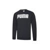 Logo Crew Neck Sweatshirt Men Tops Black 855227-01