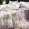 High-End Light Luxury Tencel Summer Quilt Set - Cool Silk Feel, Air Conditioning Comfort