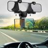 Universal Car Phone Holder Multifunctional 360 Degree Rotatable Auto Rearview Mirror Seat Hanging Clip Bracket Cell Phone