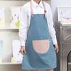 Кухонный фартук водонепроницаемый маслостойкий фартук унисекс фартук с карманом поварской фартук