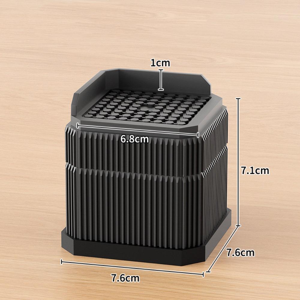 Профессиональная сверхпрочная мебельная ножка Нескользящая регулируемая подставка для подъема кровати Квадратная опора для стиральной машины Холодильник