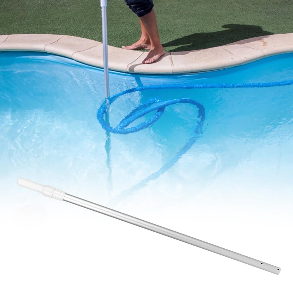 Swimming Pool Aluminum Alloy Adjustable Telescopic Pole MultiFunctional Pool Rod Pool Supply
