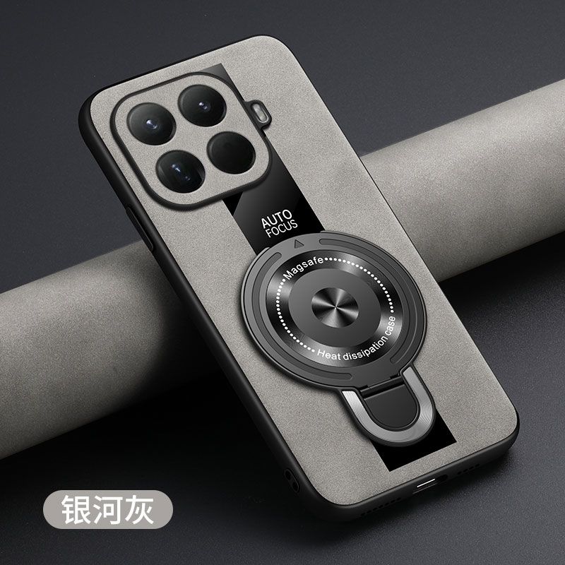 Чехол для Xiaomi 17T Pro, роскошный чехол-бампер из силикона и ПУ-кожи с магнитным кольцом для Mi 17T Pro, противоударный