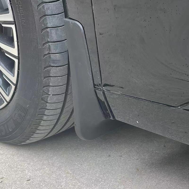Для Byd DENZA D9 DM-i Защита брызговиков Передний Задний Пластиковый Брызговик Защита от царапин Защита от брызг Аксессуары для стайлинга автомобиля 2024