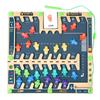 Magnetic Alphabet Board Montessori Magnetic Alphabet Maze Puzzle Parking Lot Puzzle for Children Preschool Magnetic Sorting Game