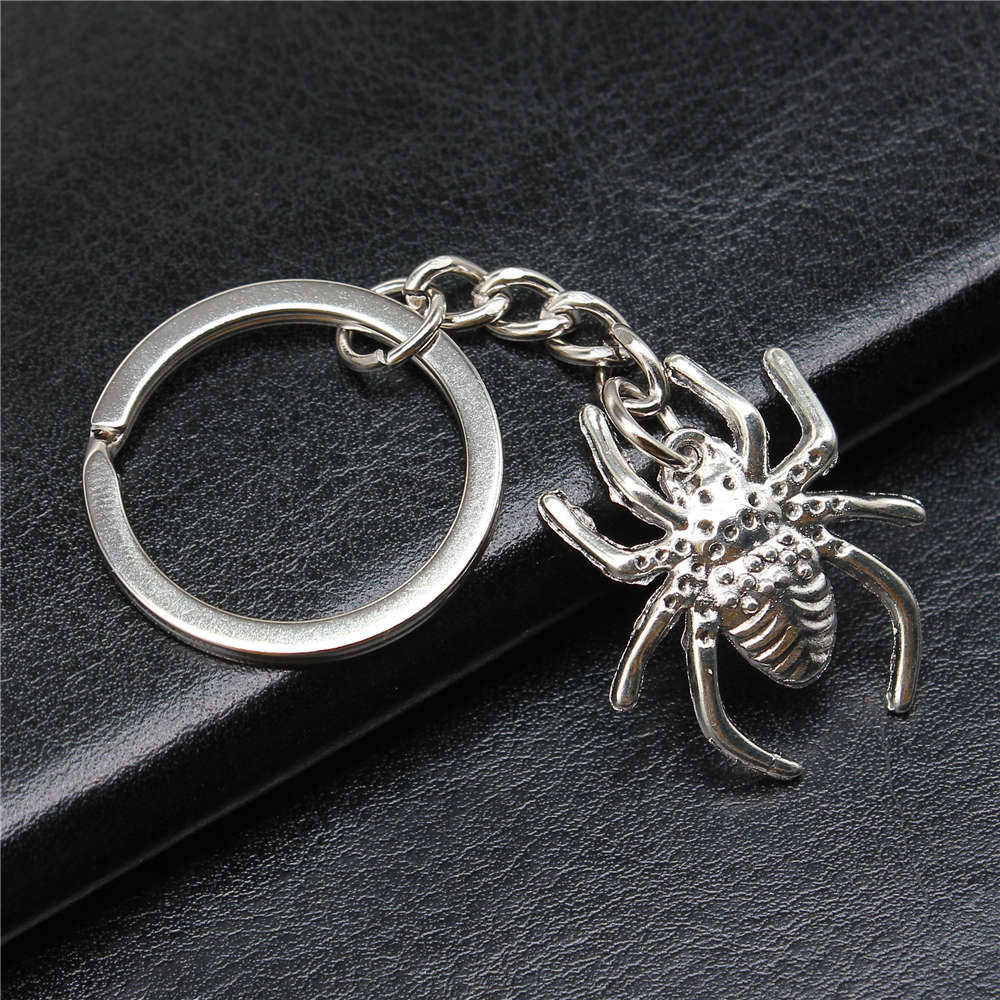 Брелки с летучей мышью-пауком, аксессуары для ключей своими руками из металла