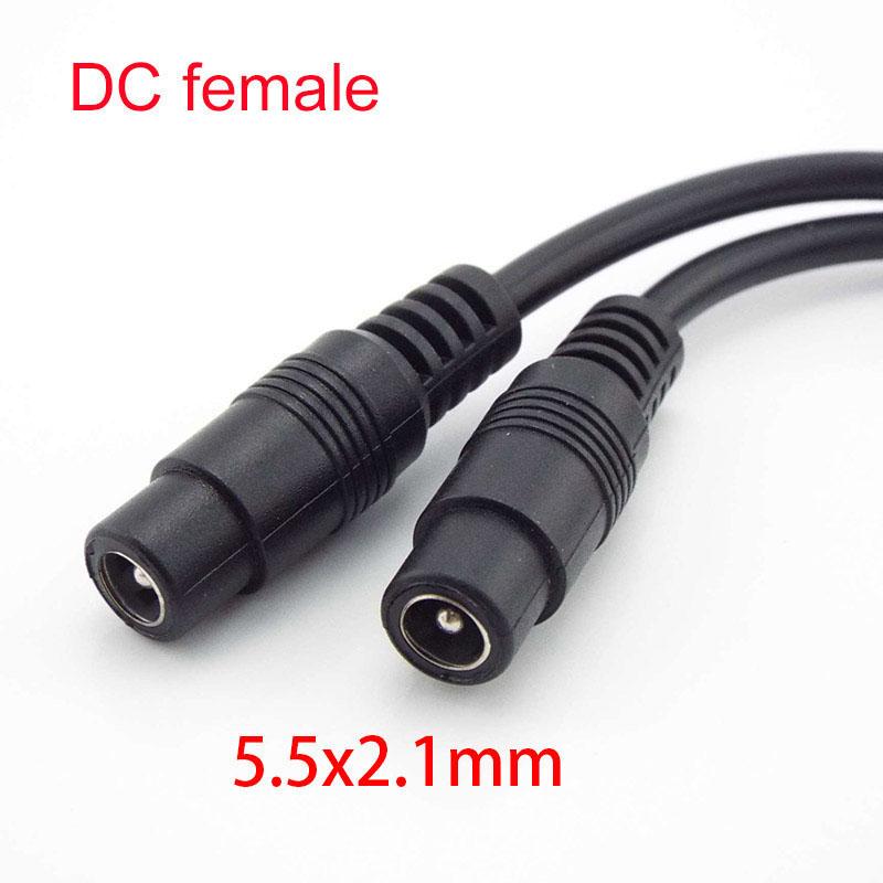 5.5x2.1mm DC Female To 5.5 3.5 4.0 Male Connector 5.5 2.1 5.5x2.5 3.5x1.35mm 4.0x1.7mm Type C Cable Cord Converter Extend Plug