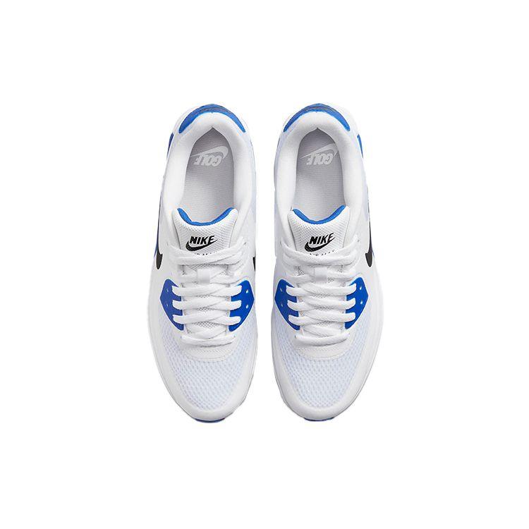 Nike Кроссовки унисекс Air Max 90 Golf White Racer Blue Pure Platinum Black CU9978-106