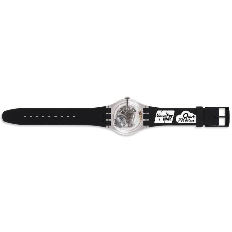 Swatch Унисекс 41 мм Серебряные часы SVIW105-1200 SVIW105-1200