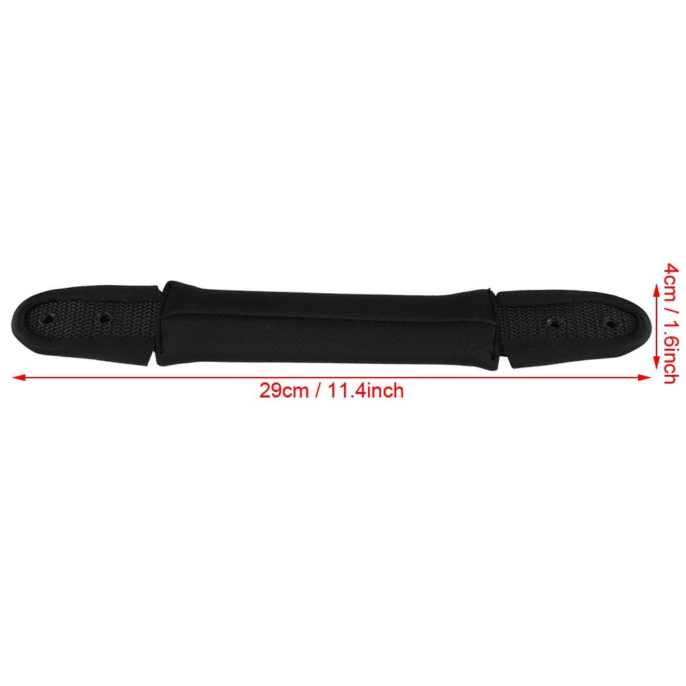 Прочная черная мягкая ручка из неопрена и полиуретана для доски для серфинга, доска для серфинга, аксессуар для спасения серфинга