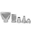 5PCS Heat Nozzle Kit Hot Air Tool Tips Set Accessories DIY Shrink Wrap Steel