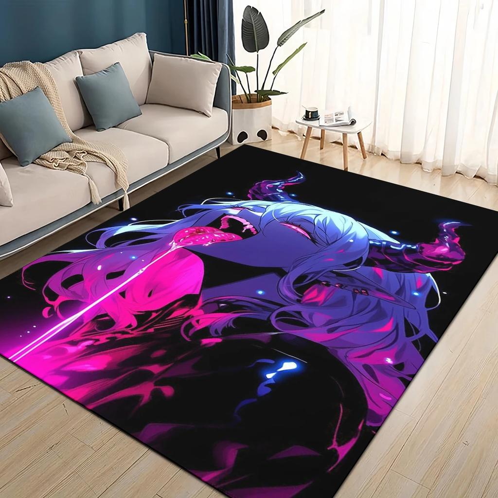 Ковер Мультяшный Зеро Ту DARLING in The FRANXX, 27 Стилей, для Гостиной, Спальни, Дома, Декор Дивана, Детский Нескользящий Коврик