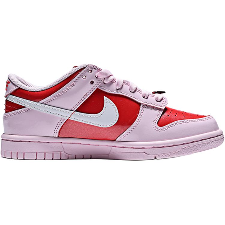 Nike Кроссовки Dunk Low для детей, скейтбординг, розовые, для подростков, IQ0218-663