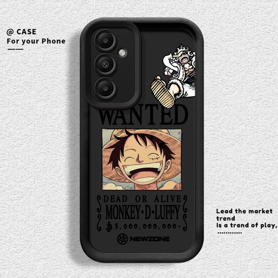 Phone Cover Case for Samsung Galaxy A26 A32 A71 A72 A51 A73 A23 A12 A13 A15 A16 A56 A34 A53 A54 A35 A36 Anime Luffy Cool One