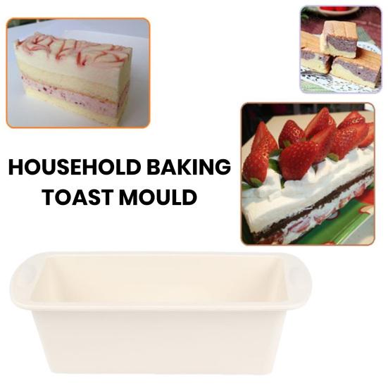 1/4 шт. форма для тостов, антипригарная силиконовая форма для хлеба, термостойкая форма для хлеба, прямоугольная форма для выпечки для домашней кухни