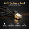 Ethernet-кабель Cat6 40 Гбит/с 2000 МГц RJ45 Ультратонкий Сетевой Шнур для Ноутбука Настольного Компьютера Телевизора Хорошее Качество