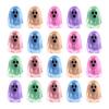 20/50/100Pcs Glow-in-the-dark Halloween Ghost Figurine Mini Cartoon Ghost Resin Statue Luminous Miniature Ghost Ornament Desktop Decoration