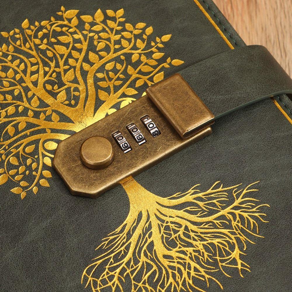 Дневник А5 Блокнот с замком Канцелярские товары Журнал для путешественников Креативный блокнот с паролем Студент