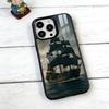 Vintage pirate ship Phone Case Magnetic with Magsafe Wireless Charging For iPhone17,16,15,14,13,12,11 Plus,Pro