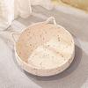 Корзина-лежанка для кошек Yousheng с подушкой, ушками кошки, плетёная из хлопковой веревки, дышащая корзина для кошек, для использования в помещении, всесезонная