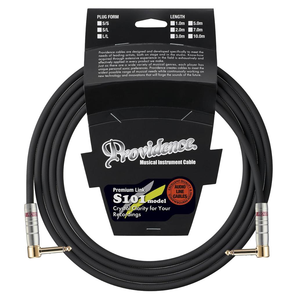 Providence S101 Shielded Plug Cable, 7m, L/L (L-shaped/L-shaped)