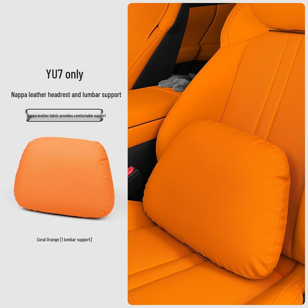 Xiaomi YU7 Headrest Lumbar and Neck Support Pillow for Car Interior