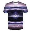 Футболка Vast Universe Galaxy Graphic, летняя модная мужская футболка с 3D-принтом, повседневная футболка в стиле хип-хоп с круглым воротником