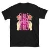 Girls Wedding Bachelorette Christmas Party Art T-Shirt