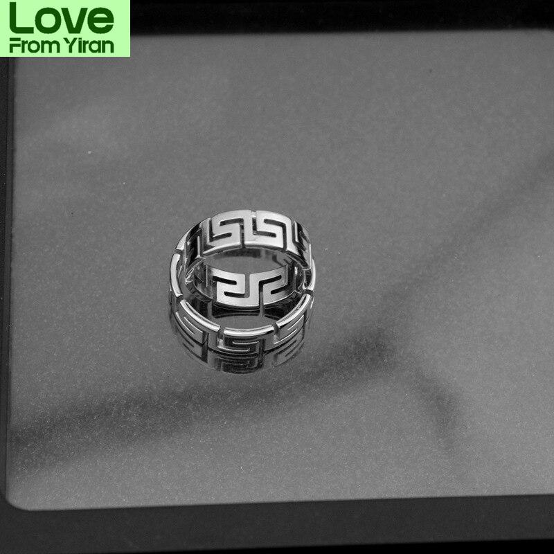 Great Wall Rings Bounce Men And Women Unisex Bulk Rings Wholesale Buddy Punk Hip Hop Rings Mens Rings Gothic Luxury Jewelry