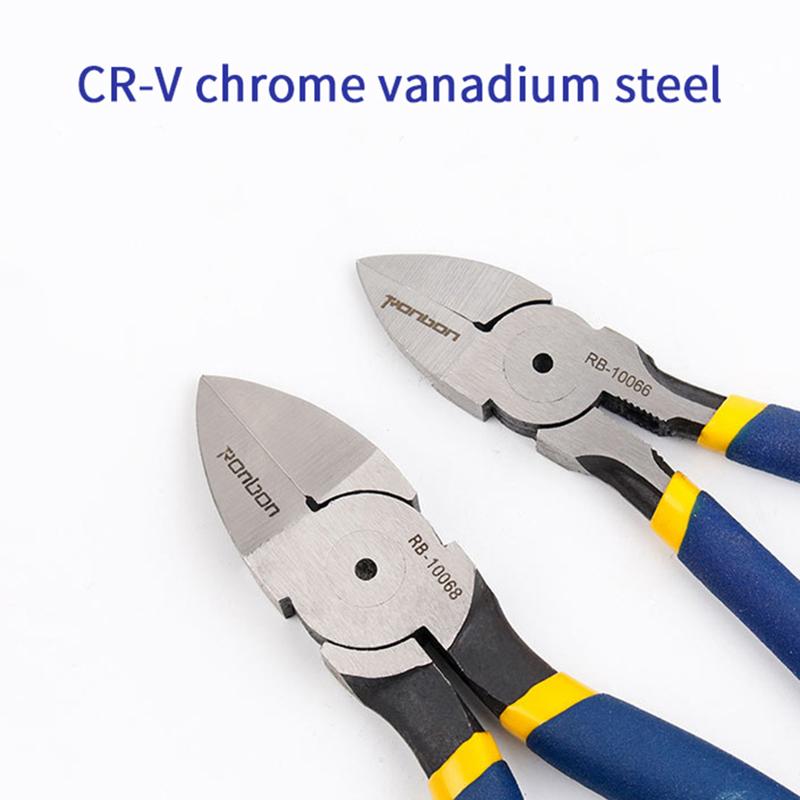 5/6/8 Дюймовые Профессиональные Кусачки для Резки Проволоки Бокорезы Кабельные Заусенцы Кусачки Электрики Сделай Сам Ремонт Ручные Инструменты