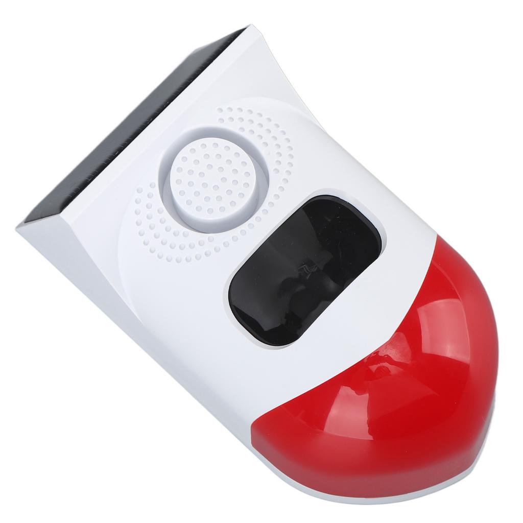 Motion Sensor Alarm Solar Sound and Light Alarm Wireless IP67 Intelligent Outdoor Alarm with Built
