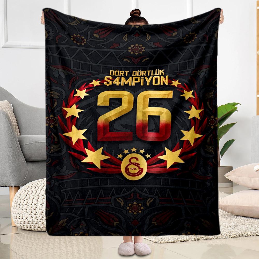 Galatasaray 108 Blanket Warmthful Decor Suitable for Picnics Chair Seaside All-Season Use Modern Ideal Gift for Friends Family Couples Picnic