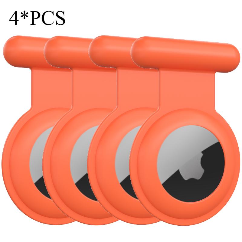 For Apple Airtags Tag Case Silicone Clothes Pin Protective For Airtag Tracker Locator Device Anti-lost