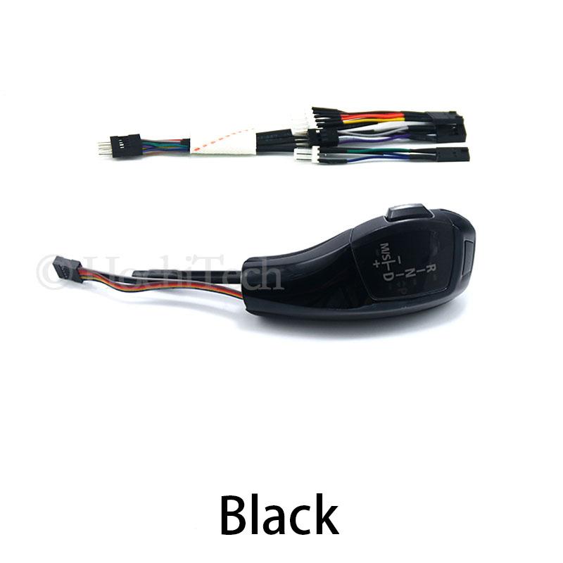 Для BMW карбоновая черная и серебристая светодиодная ручка переключения передач 3 серии E46 316i 318i 320d 320i 323i 325i 328i 330i 325xi