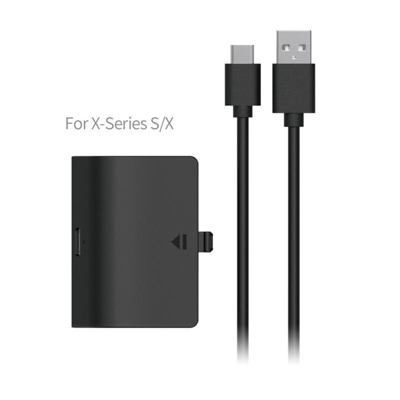 Портативный аккумулятор с зарядным кабелем, совместимый с аккумуляторной батареей Xbox Series X/s/xsx
