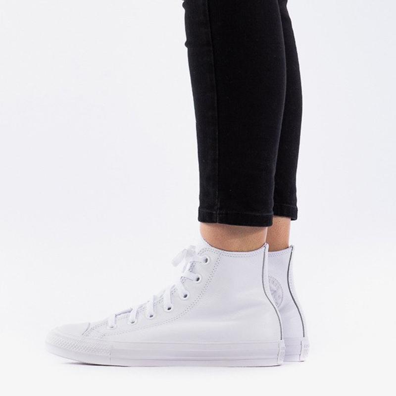 Кеды Converse Chuck Taylor All Star High 'Белый Монохромный' 1T406