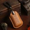 Genuine Leather Handmade Key Case for Toyota Remote Control