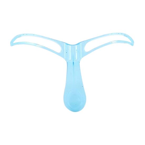 1/2/4/6Pcs Eyebrow Stencil Hollow Eyebrow Template with Handle Brow Mapping Guide Auxiliary Card Reusable Women Girls Fast Brow Shaping Tools
