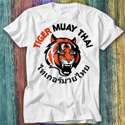 Tiger Muay Thai MMA UFC Боевые искусства Пхукет Таиланд Футболка Топ 393