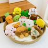 Scented Vegetables Fruit Sandbag Small Pendant Popcorn Carrot Mini Plush Toy Doll Ragdoll