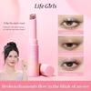 Life Girls Shimmering Pearl Eye Shadow Stick ONE STROKE OF MAKEUP Jelly-like Texture Eyeshadow Cream Convenient