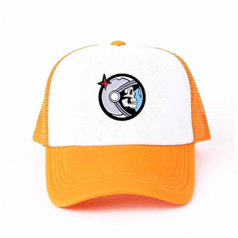 Повседневные шапки космонавтов Snapback, унисекс, череп, космонавт, папа, шляпа, регулируемая бейсболка космонавта, посадка на Луну, YY431