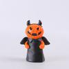 3Pcs/Set Durable Mini Devil Pumpkin Figurine Resin Halloween Ornament  Tabletop Decoration