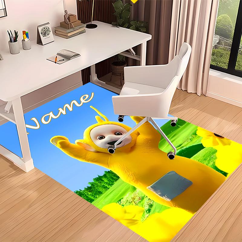 Custom personalization Teletubbies Print Area Rug - Soft, Washable Non-Slip Indoor Mat,Living Room,Home&Office Decorative Rug