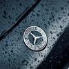 1pcs Car Logo Front Engine Hood Emblem Metal Flat Badge For Mercedes Benz AMG E S C A B Class GLE GLS CLS GLC CLA GLA GLK