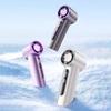 LED Display Mini Handheld Fan 100 Speed Levels Pocket Fan New Desk Fan  Outdoor
