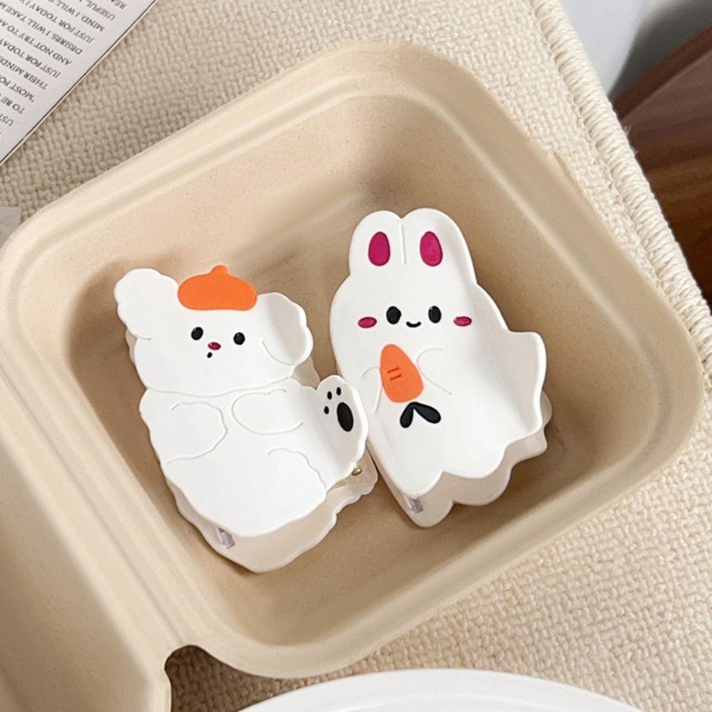 Уксусная кислота Мультяшная заколка для волос Щенок Заколка Акула Милая ацетатная кошачья заколка для волос Женская