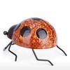 Tooarts Ladybug Wall Decoration Iron Cartoon Ladybug Fun Decoration Handicraft Garden or Children"s