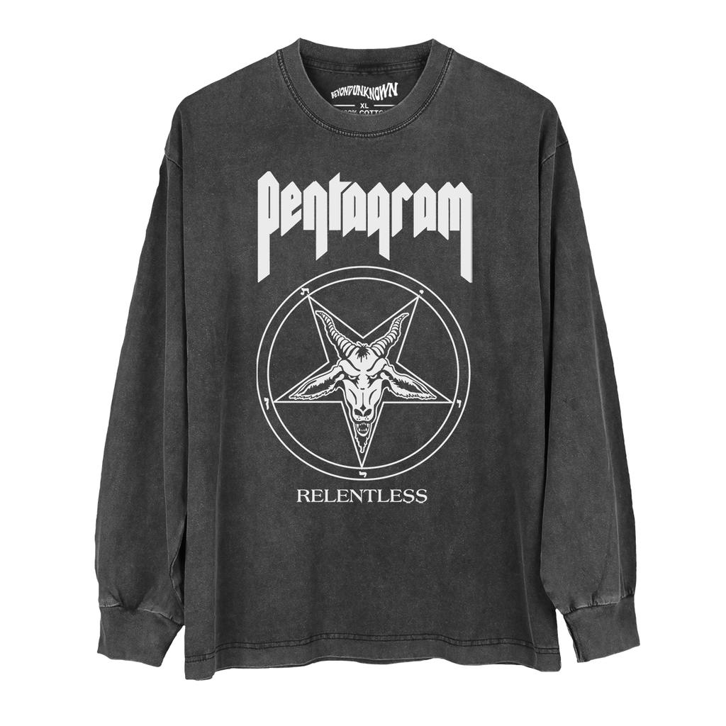 Heavy Metal TShirt Relentless S Trouble The Obsessed Band Mens Summer Cool Cotton Women Short Sleeves Top Printed Shirt