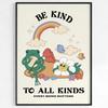 1pc Frameless Modern Funny Frog Motivation Quote Poster Mental Health Inspiring Canvas Painting Office Living Room Home Decor